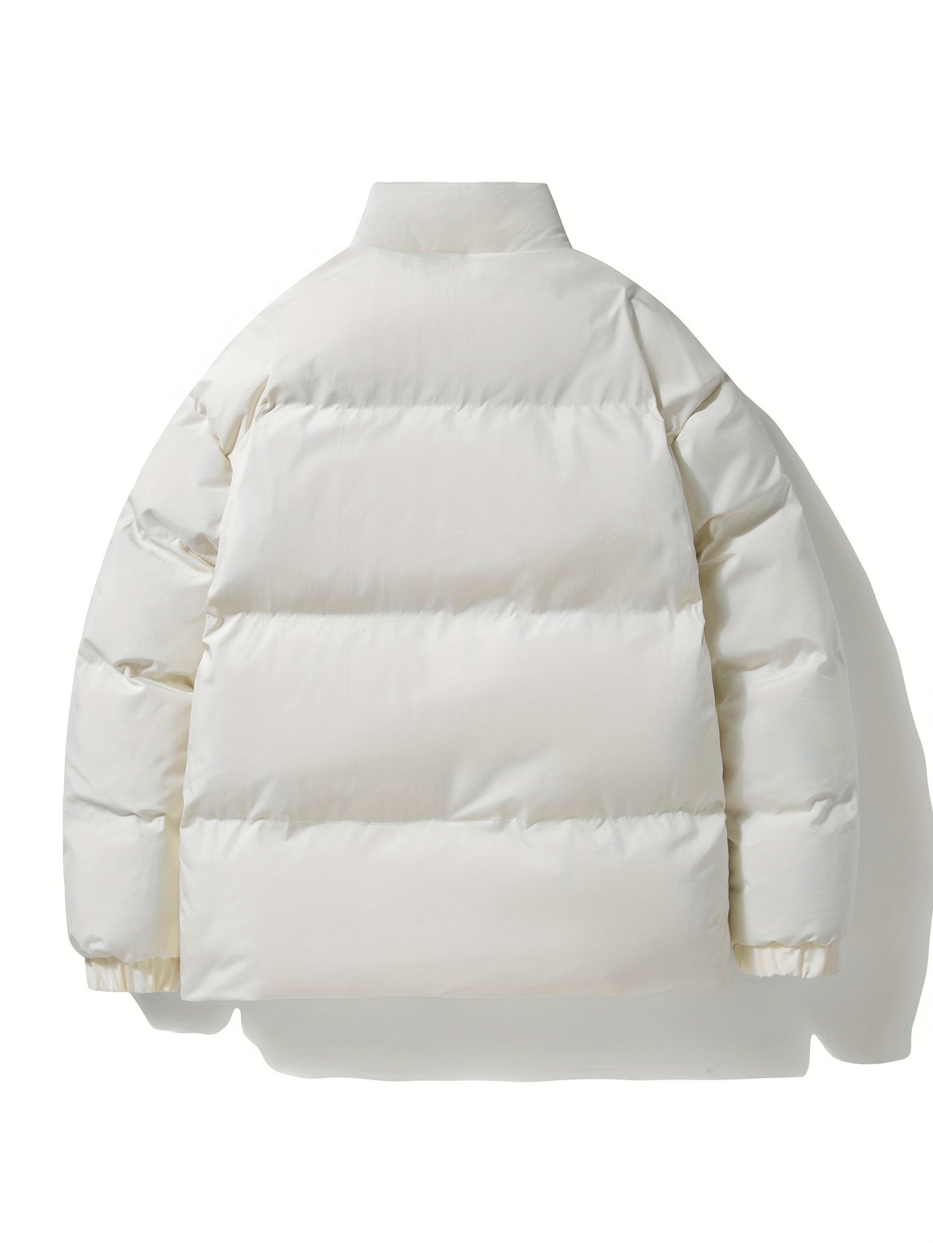 Visconte | Heren Winterjas | Japans Fleece gevoerde zip-up jas, opstaande kraag, warme herfst/winter coat