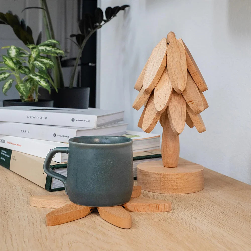 Houten Coasters - Ambachtelijke houten onderzetters