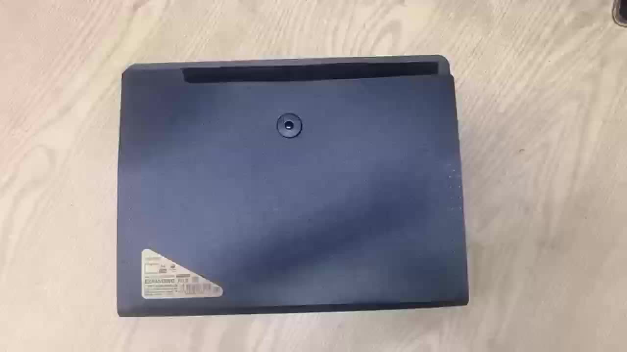 Zwarte 13-vaks map met handvat | Opbergmap | Elegante documentmap voor bureauorganisatie