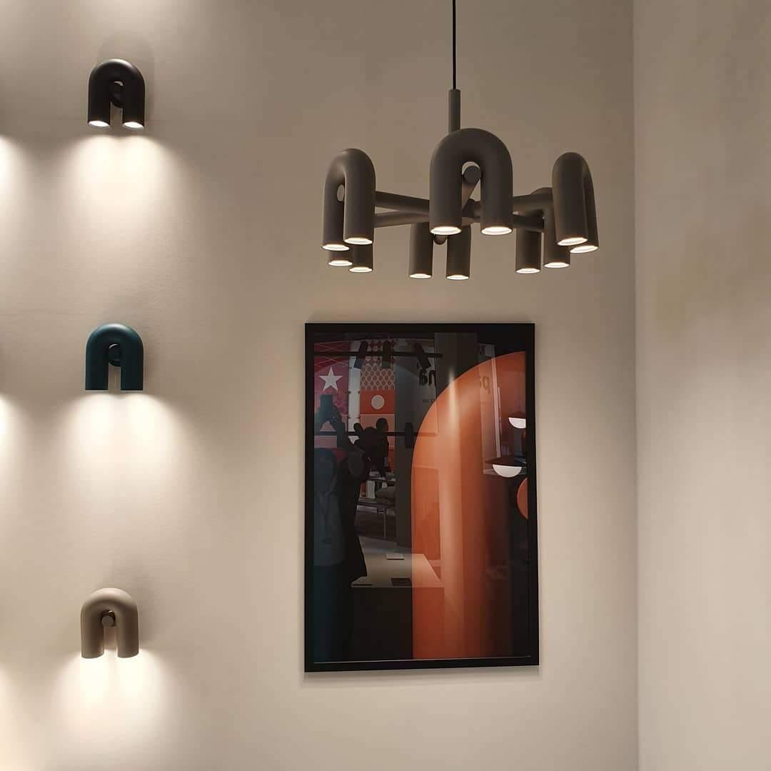 Cirqunova Moderne Led Kroonluchter Met Draaibare Lichtarmen