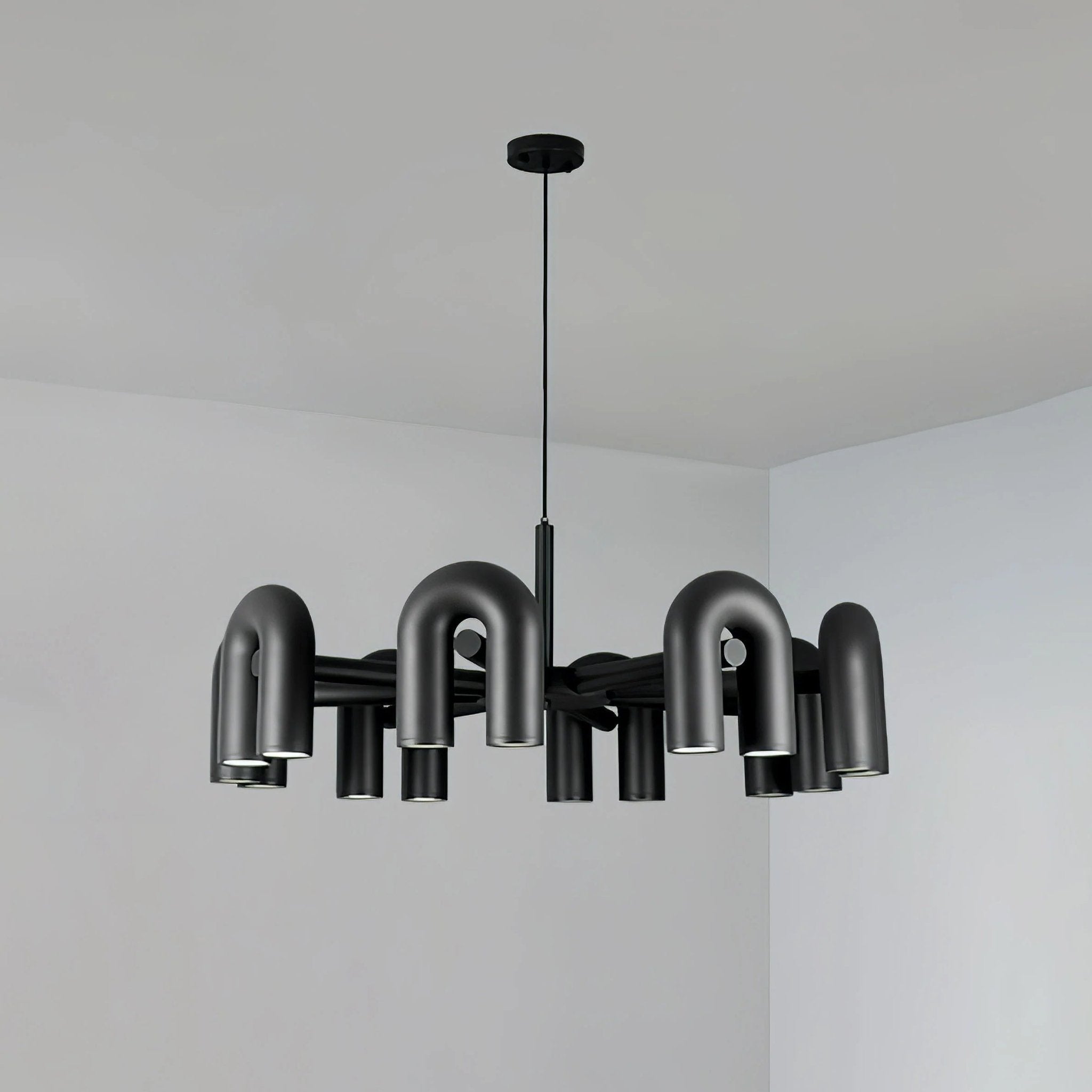 Cirqunova Moderne Led Kroonluchter Met Draaibare Lichtarmen