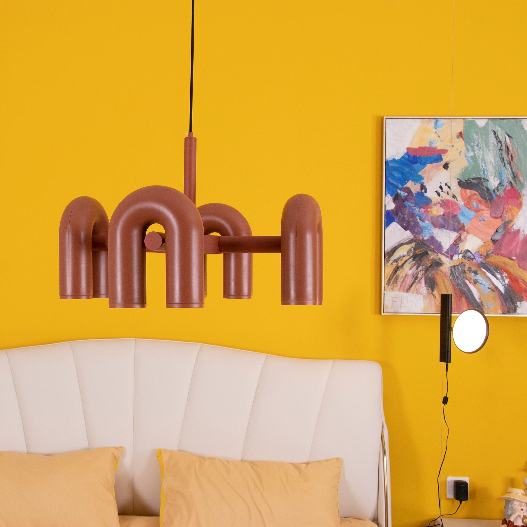 Cirqunova Moderne Led Kroonluchter Met Draaibare Lichtarmen