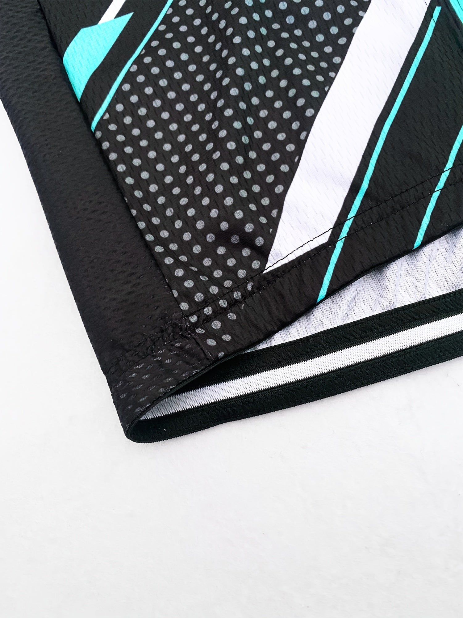 Gestroomlijnd streep wielershirt | Wielerkleding | Snelheidsfiets Jersey