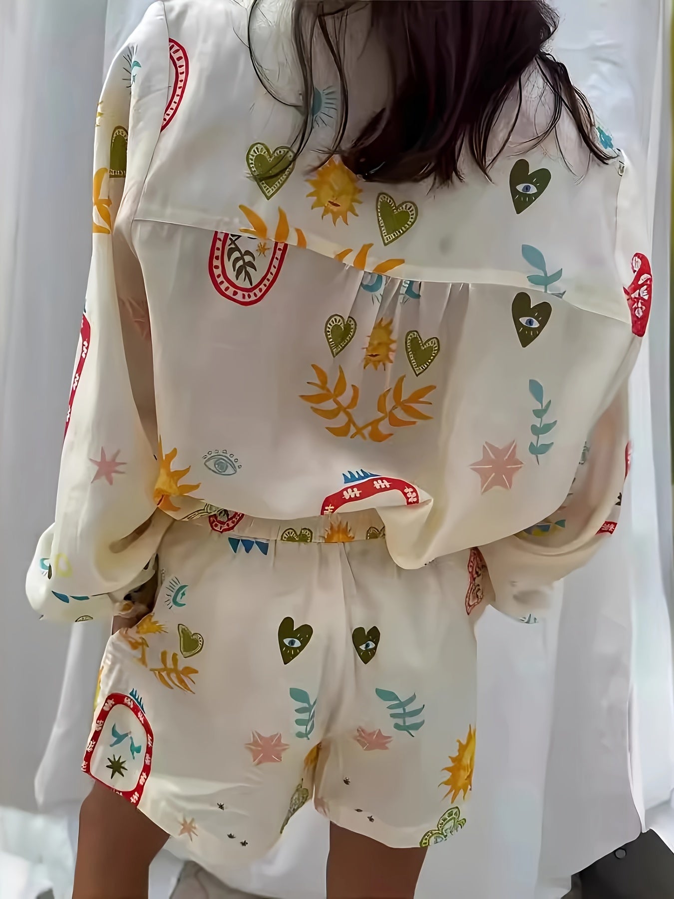 Kleurrijk bedrukte overhemdjurk | Zomer Outfit Dames | Speelse Zomertrend