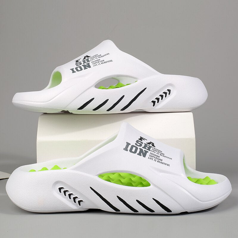 Matthias Luxe Orthopedische Badslippers met Zacht Voetbed en Antislip Zool