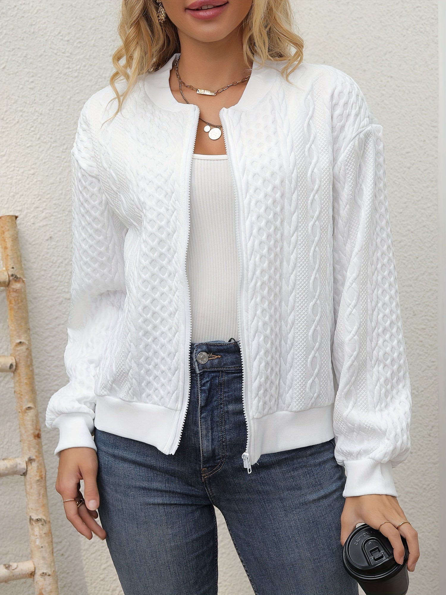 Nomi | Solid Bomber Jacket