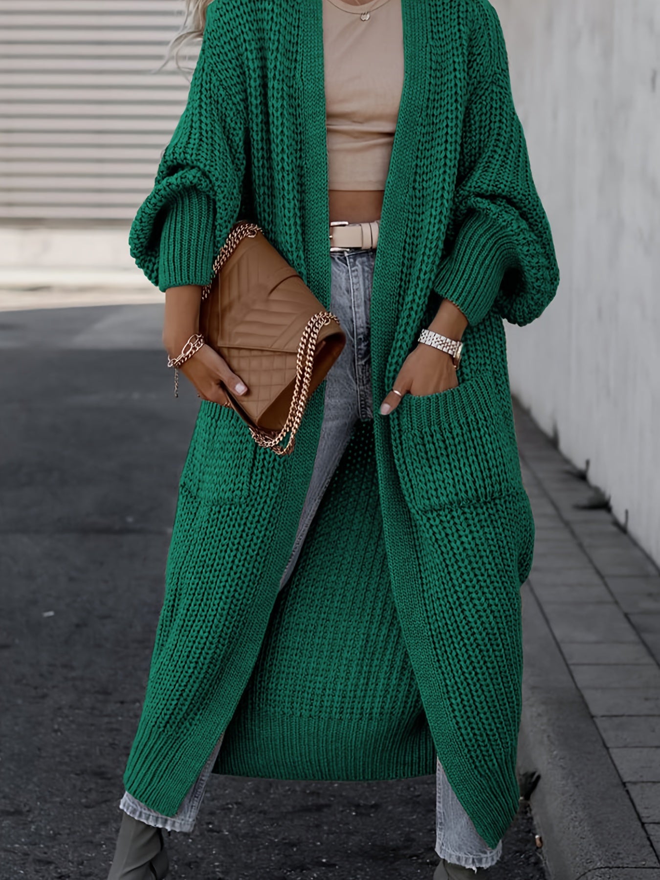 Cardigan | Regular Fit | Open Voorzijde - Lange Mouwen - Stijlvol en Warm voor Herfst en Winter