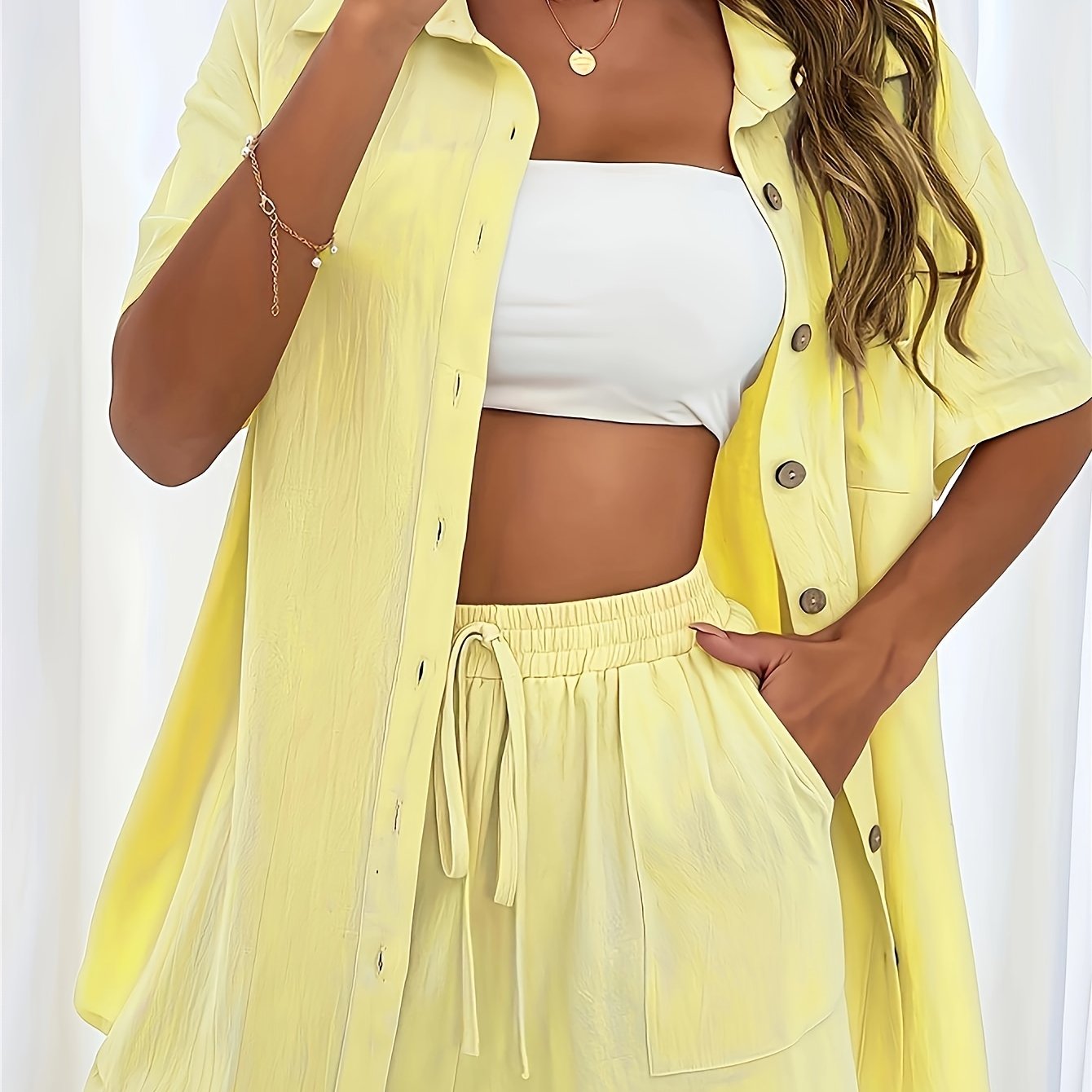 Licht Zomerpak | Zomerset dames | Luchtige Zomer Outfit