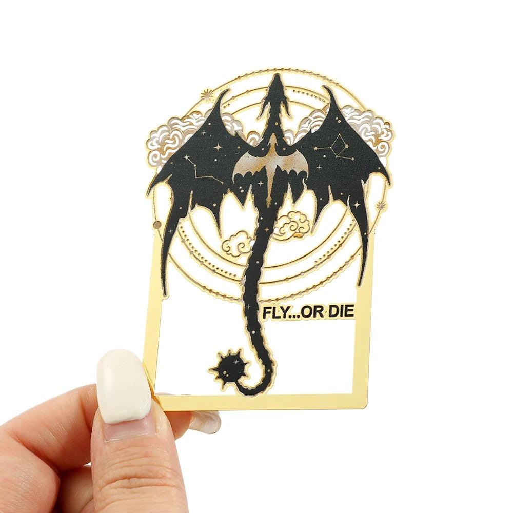 Metal Bookmark Pin Fourth Wing