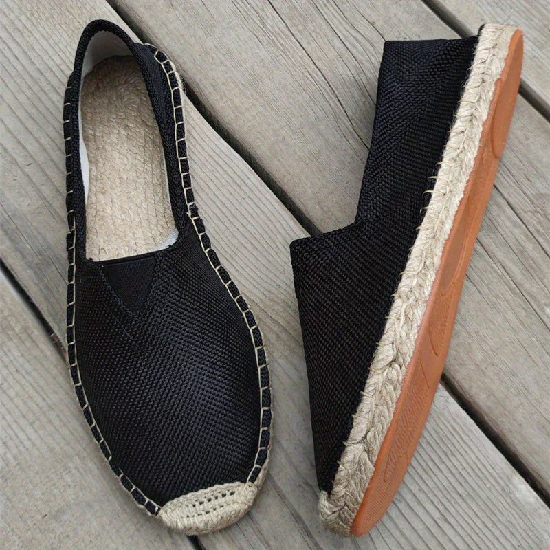 Heren Espadrilles Instapschoenen – Lichtgewicht & Ademend Loafers voor Zomer en Wandelen