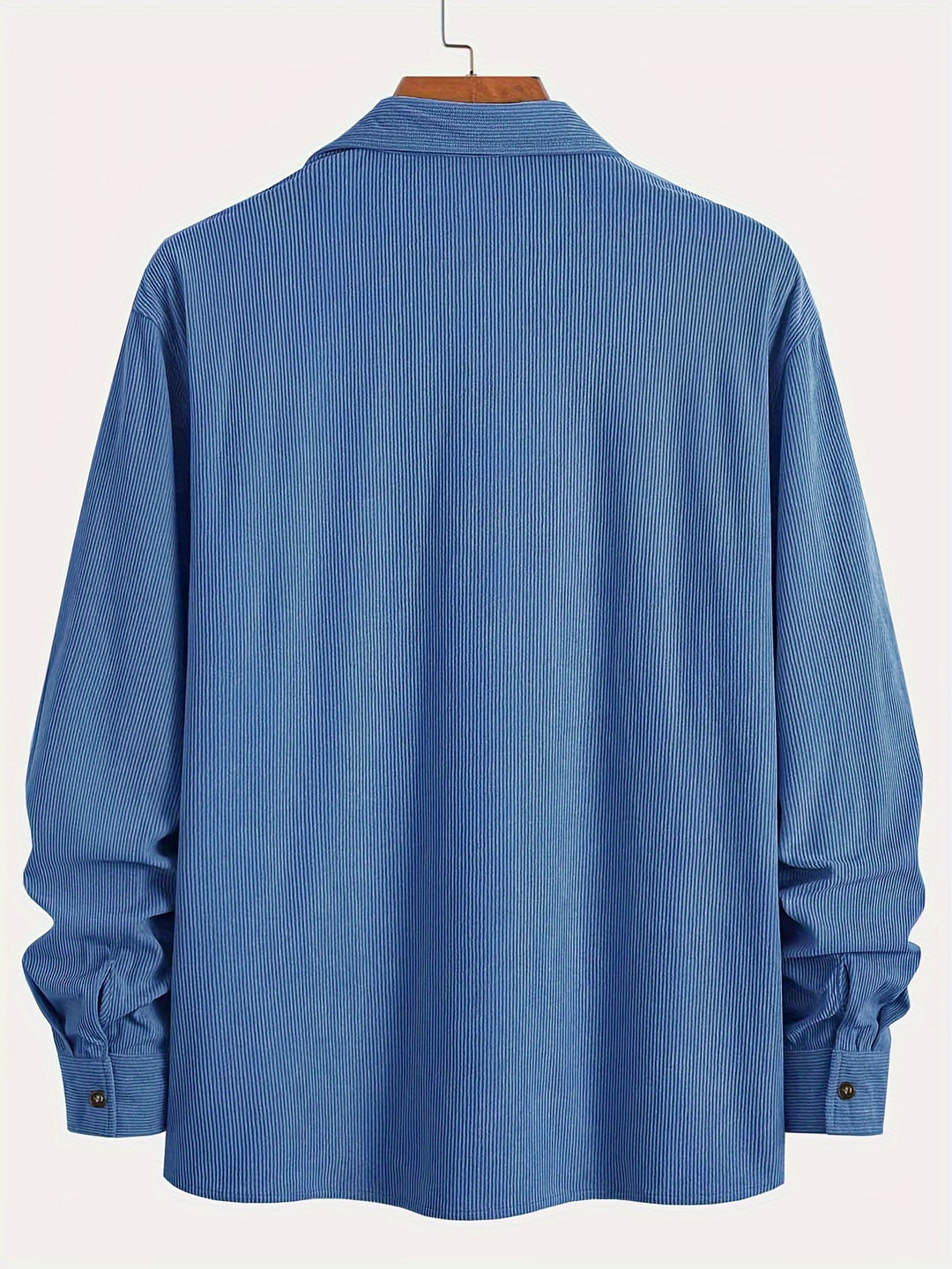 Heren Corduroy Overhemd Jas | Casual & Trendy | Knoopsluiting & Borstzakken