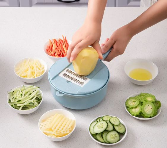 CulinaryCraft - Multifunctionele Voedselhakker voor Eenvoudig en Snel Hakken