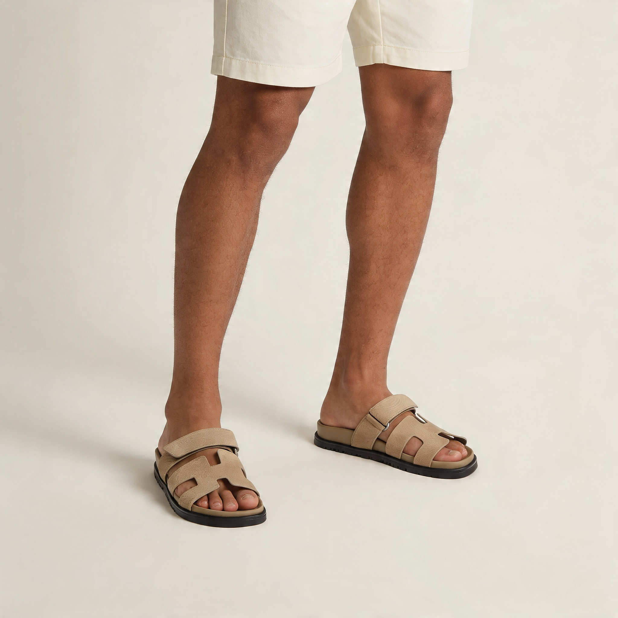 Heren Sandalen – Comfortabele Instappers met Stevige Zool en Luxe Uitstraling