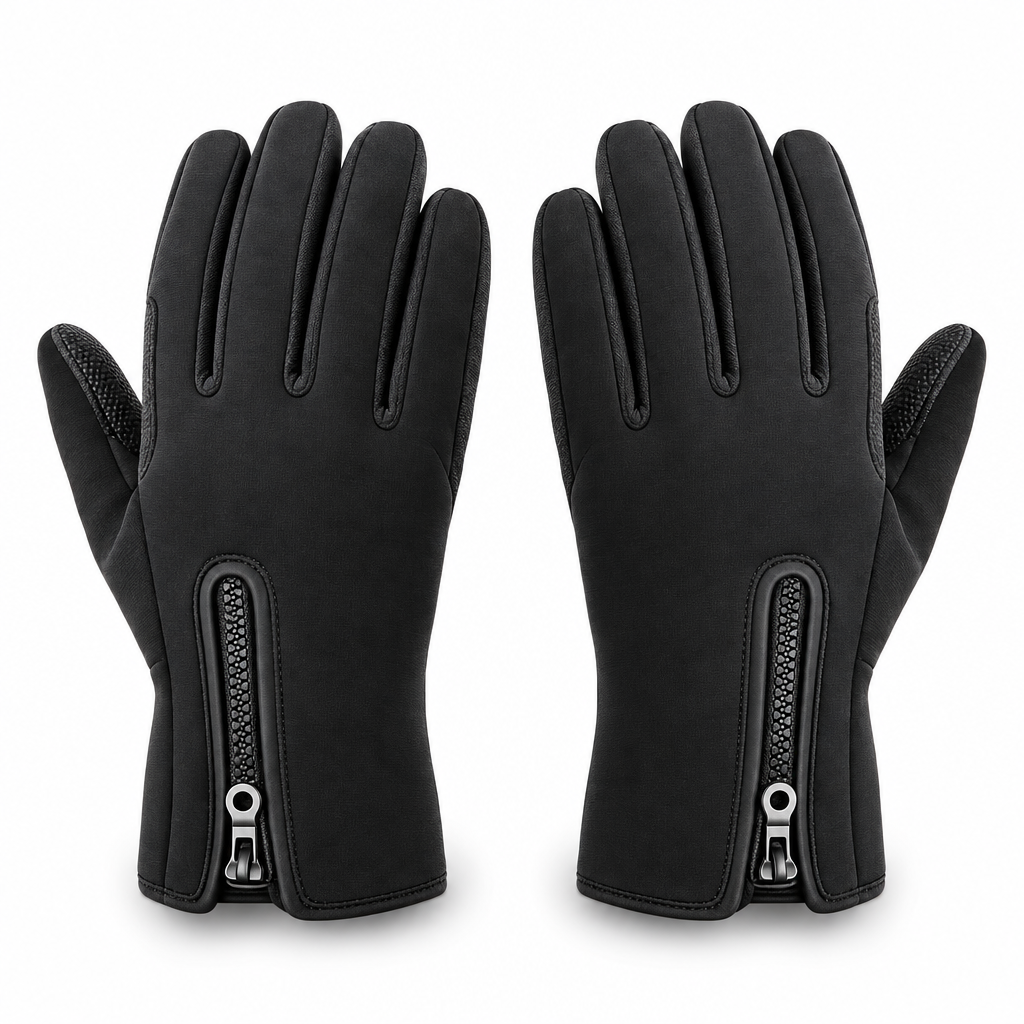 Thermiq verwarmde thermische handschoenen, studiofoto op witte achtergrond