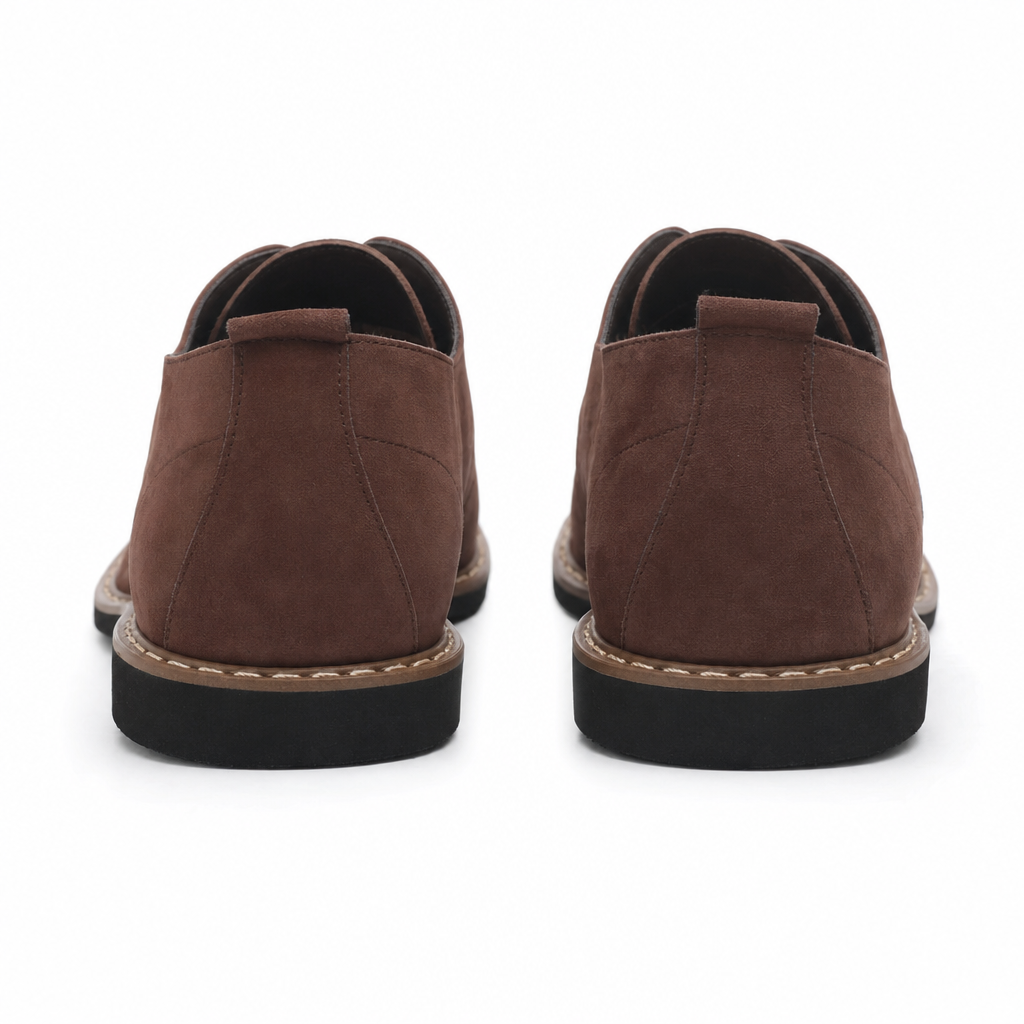 Achterkant van de schoenen met de hiel