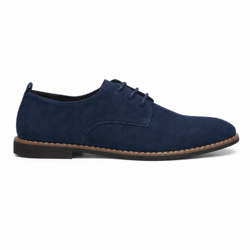 Oxford schoenen in blauw