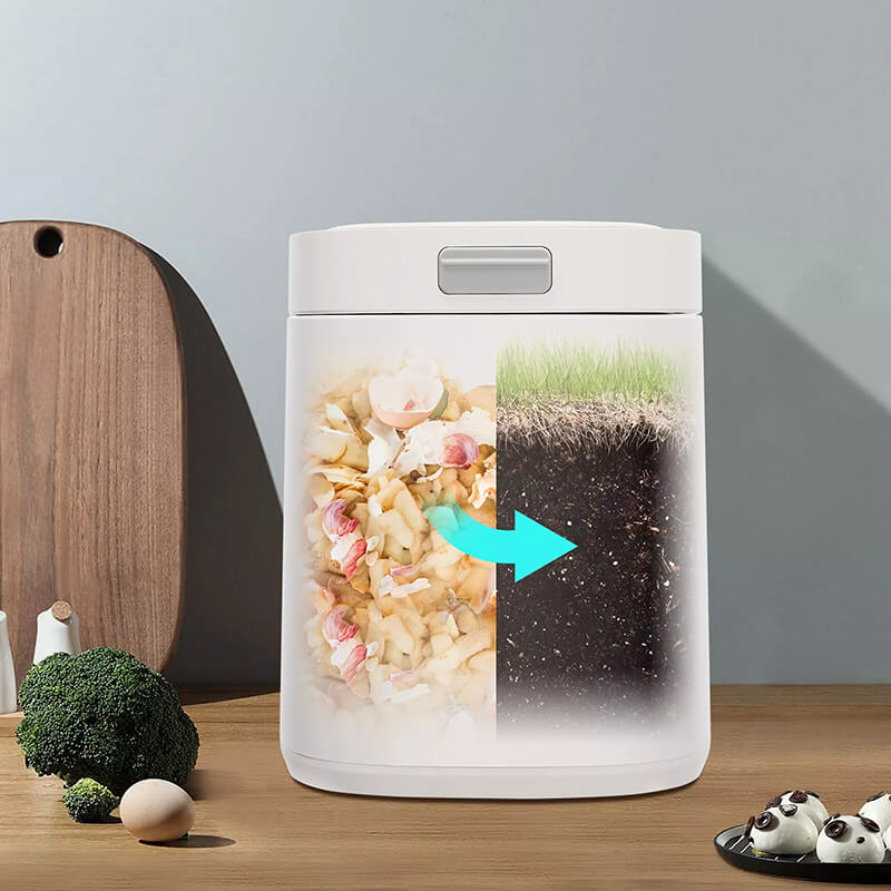 Elektrische Keukencomposteerder 4L – Snel & Stil Compostapparaat voor Organisch Afval
