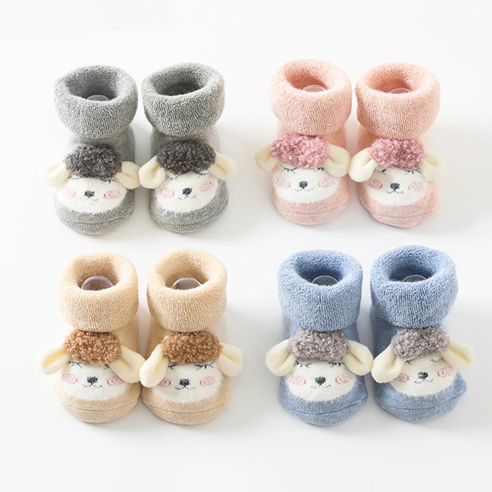 Mini Style | Warm & Zacht - Anti Slip Sokken
