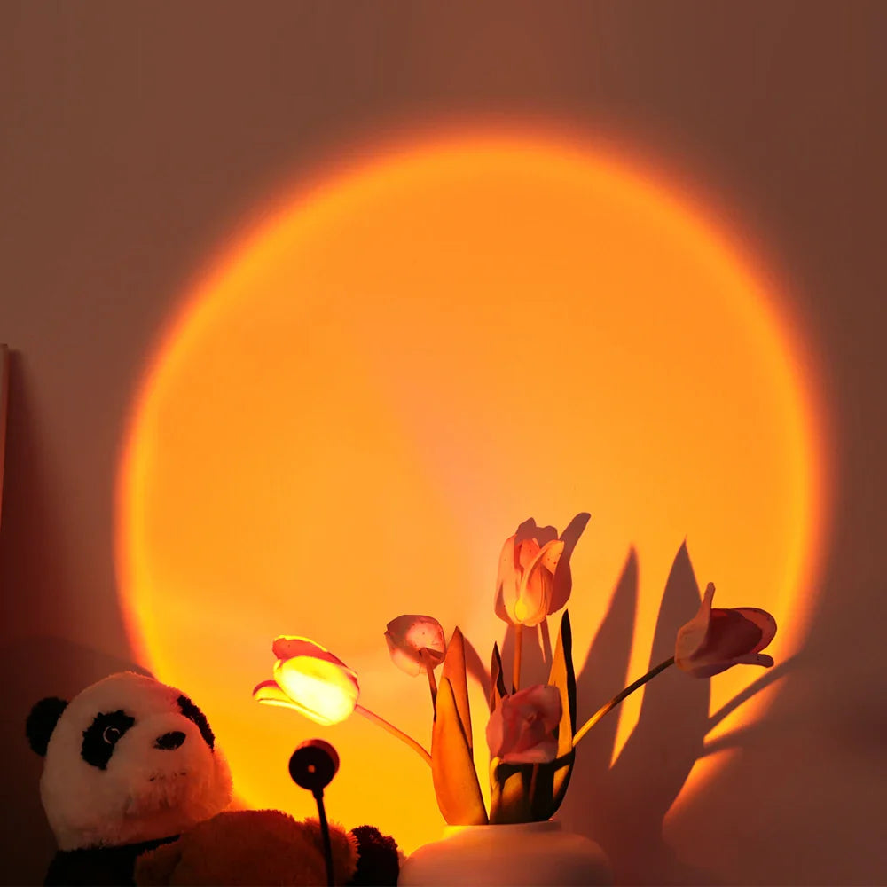 Sunset Lamp Gouden Uur Slimme USB LED Lamp