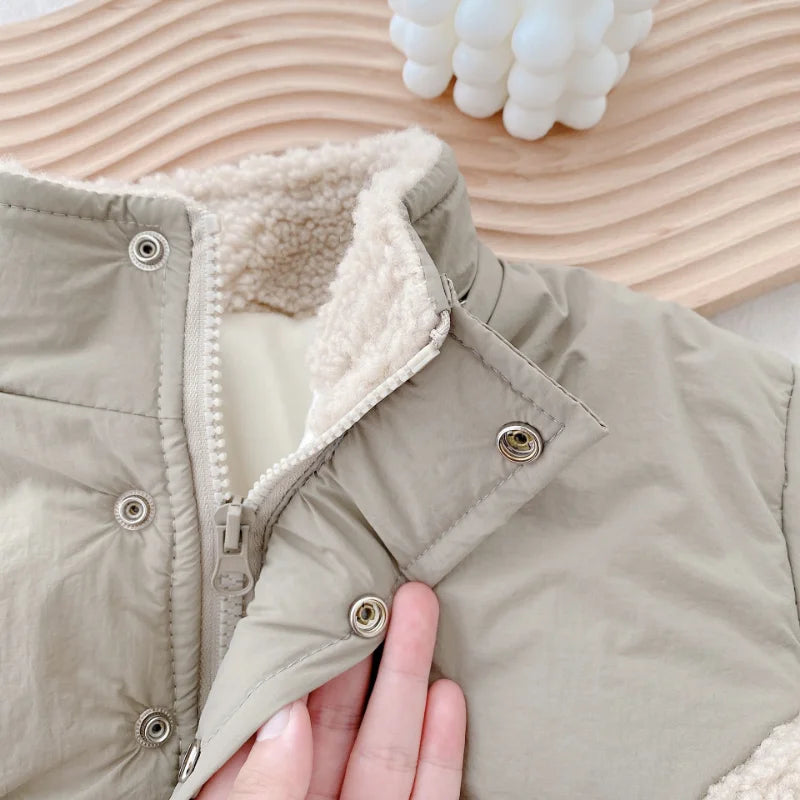 Mini Style | Super Warm - Fleece Lamswol Jas
