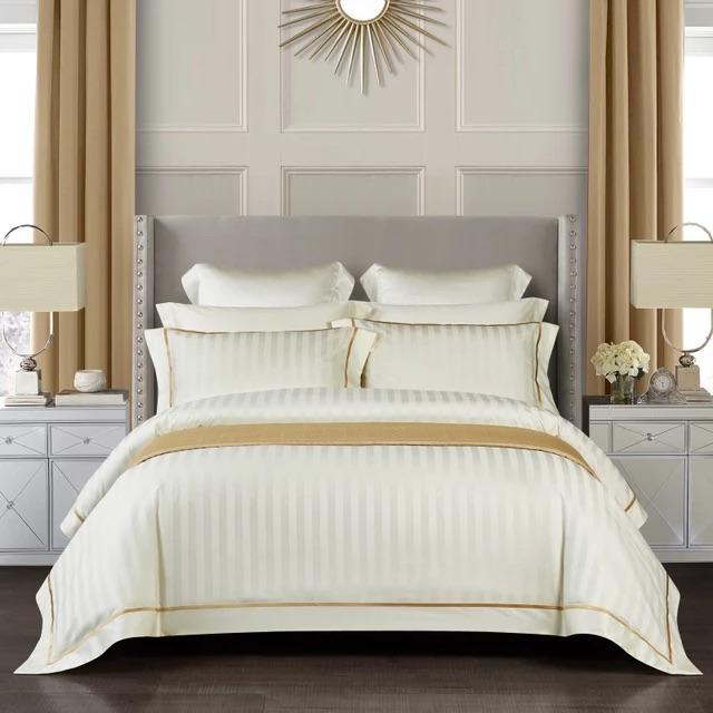 Serenity Cream Duvet Cover Set - Egyptian Cotton | Soft Egyptian Cotton - Neutral cream shade - Luxurious and breathable for everyday use