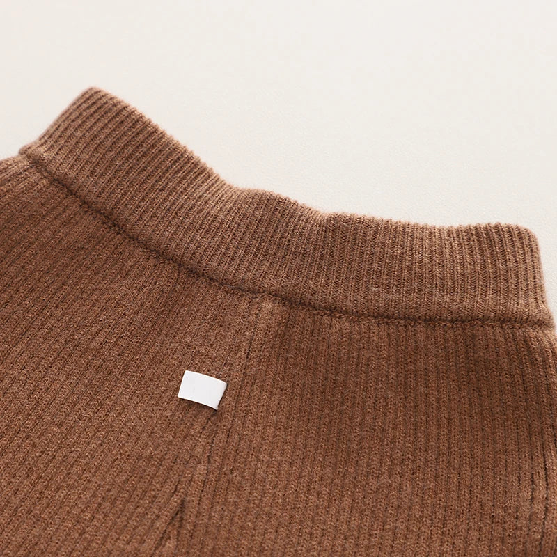 Mini Style | Tweedelige Winter Set met Beertjes