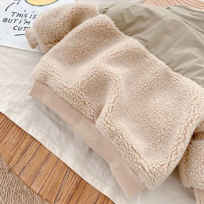 Mini Style | Super Warm - Fleece Lamswol Jas