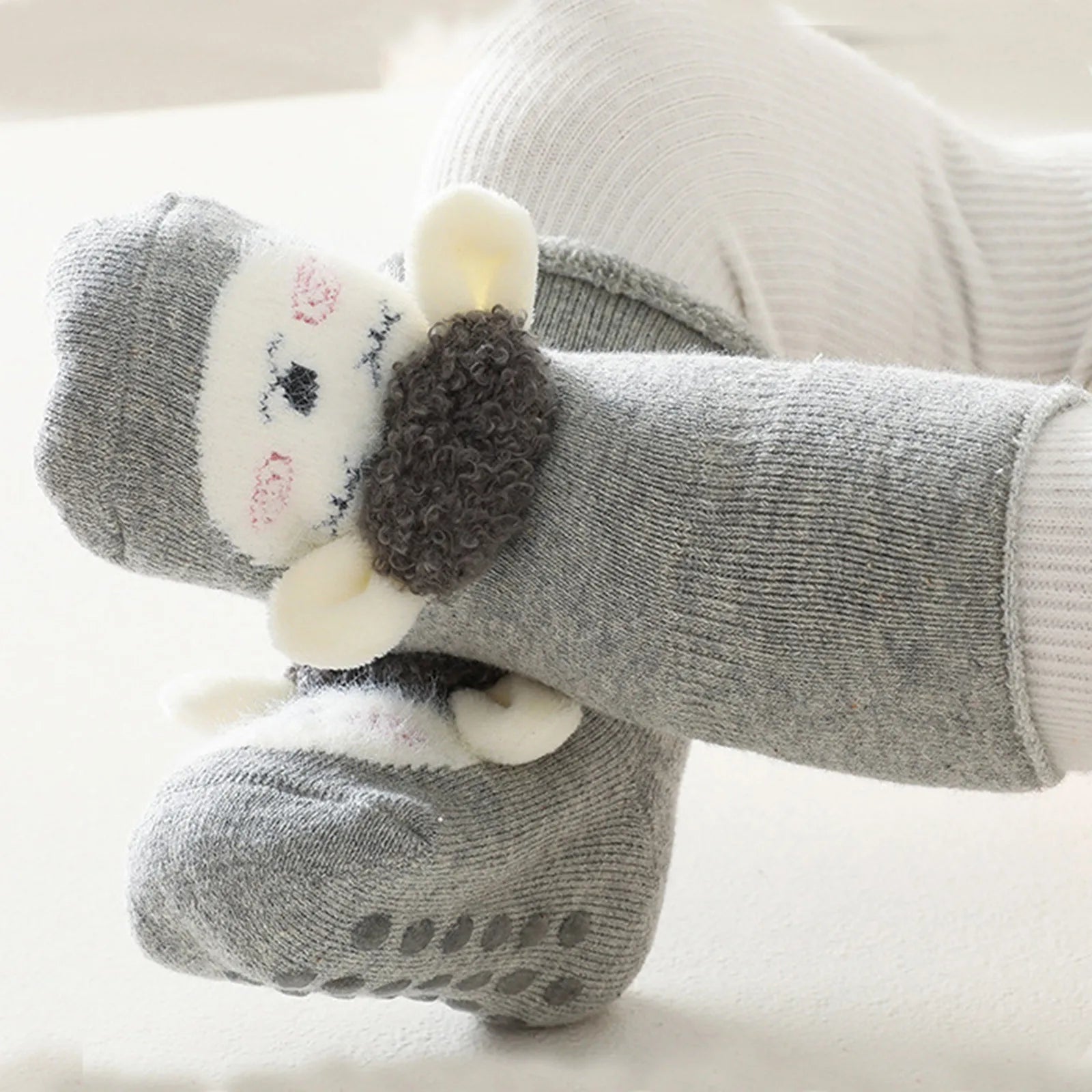 Mini Style | Warm & Zacht - Anti Slip Sokken
