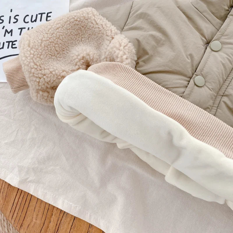 Mini Style | Super Warm - Fleece Lamswol Jas