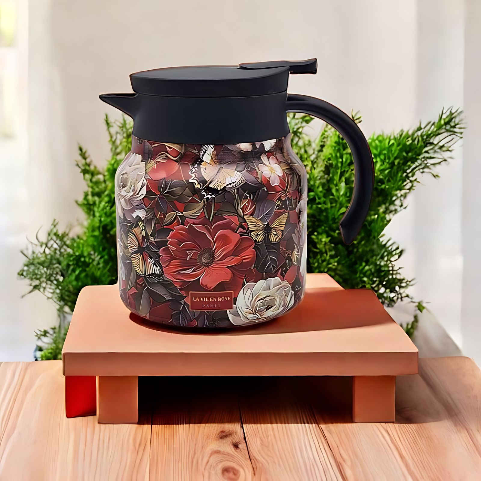 Florale Thermos met Infuser