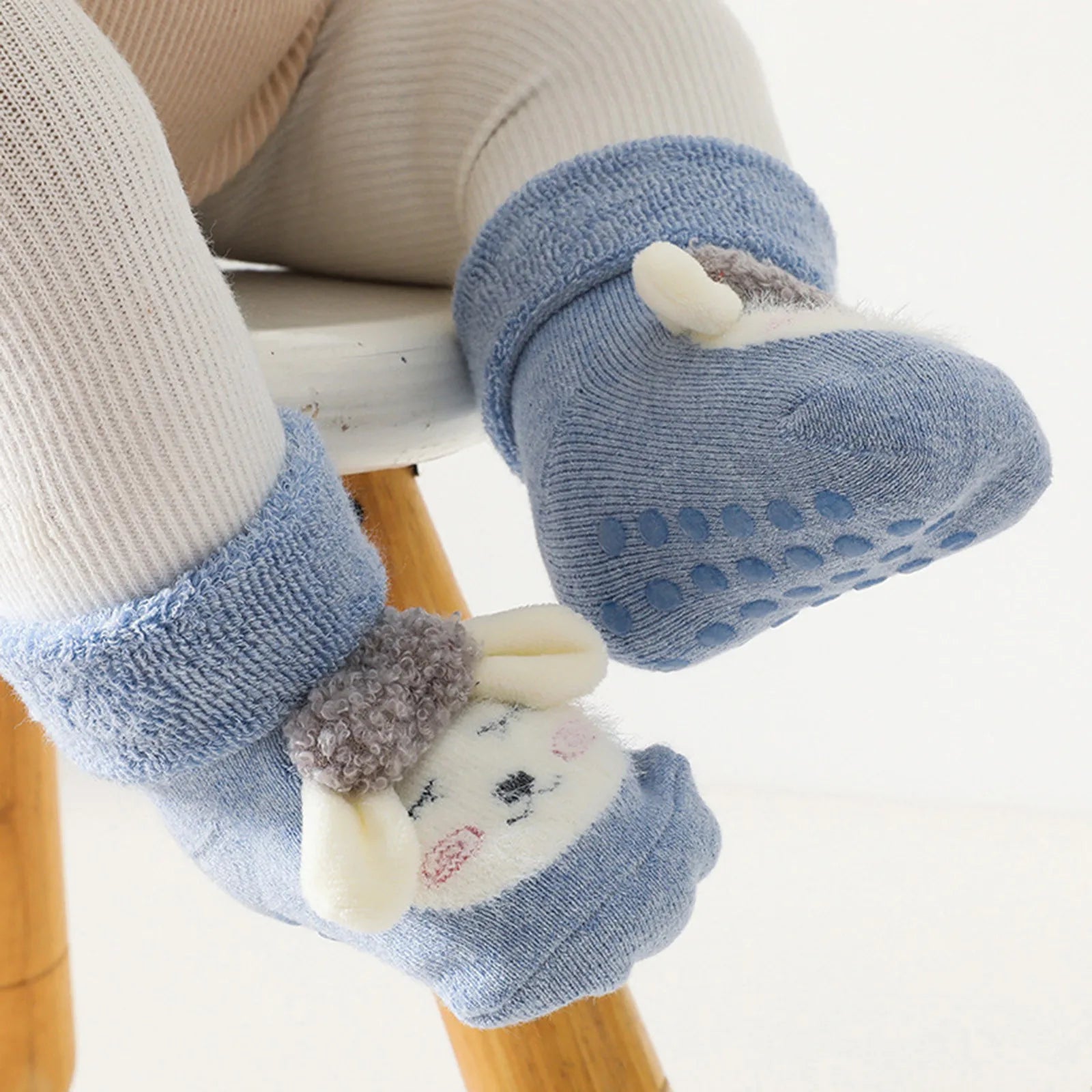 Mini Style | Warm & Zacht - Anti Slip Sokken