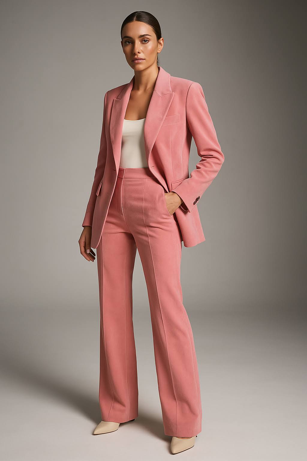 Lea – Tweedelig Blazer & Pantalon Set dames