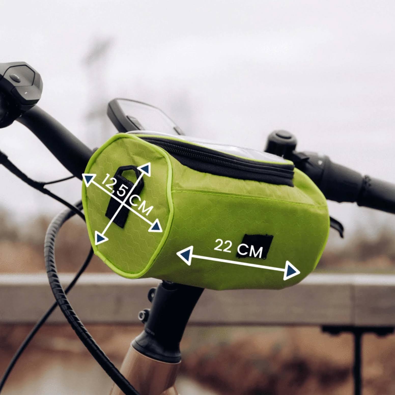 Fietstas - Speedy - Touchscreen Compatibel