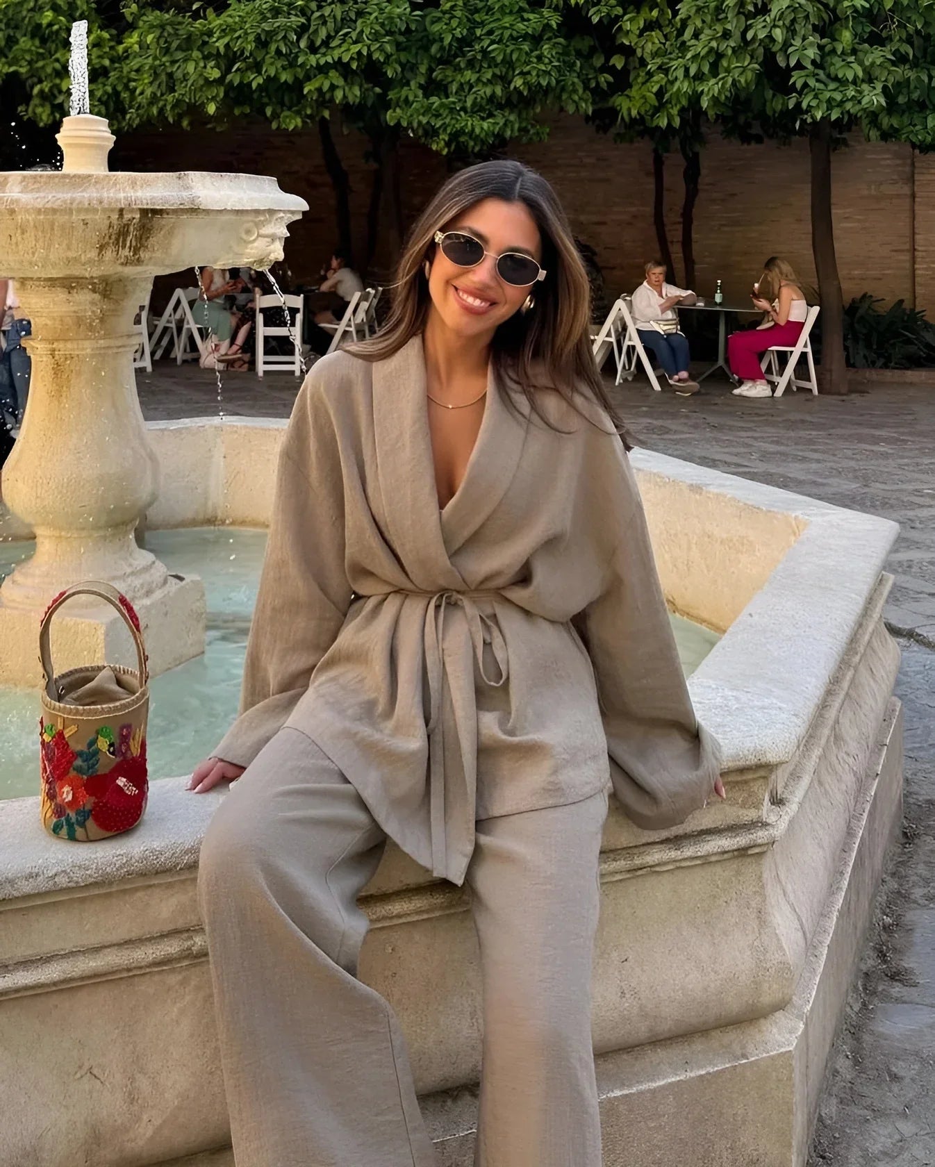 NALANI | Linnen Kimono Set - Comfy, Trendy & Chic