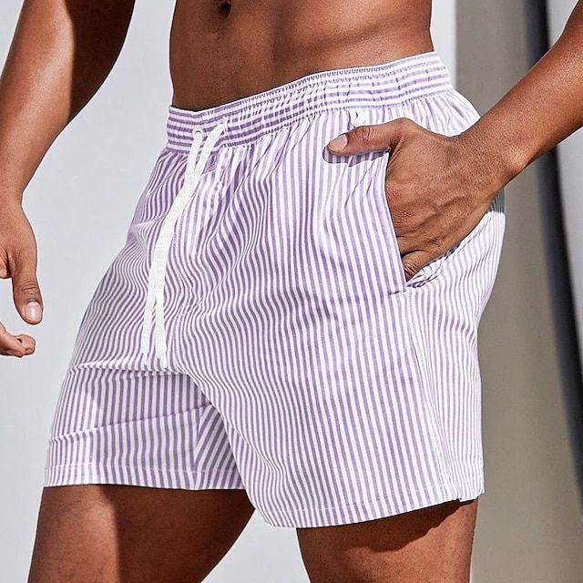 Klassieke gestreepte boardshorts - Novo