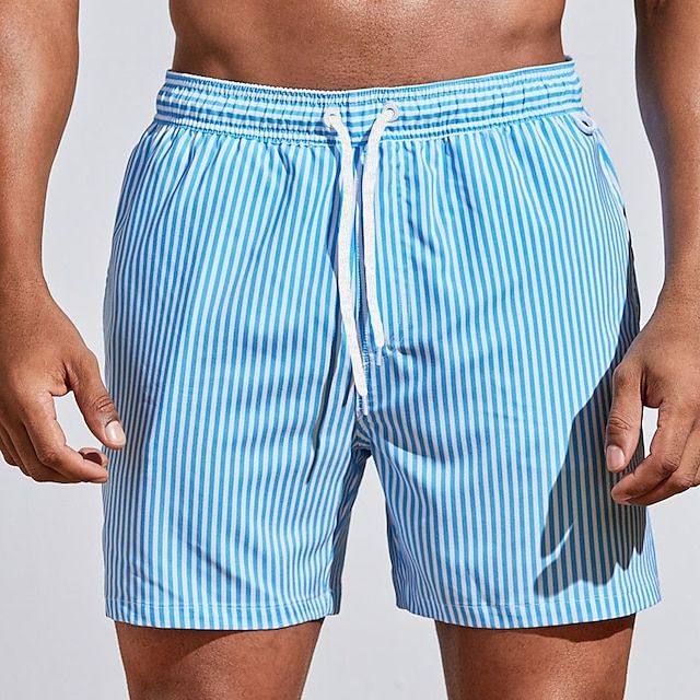 Klassieke gestreepte boardshorts - Novo