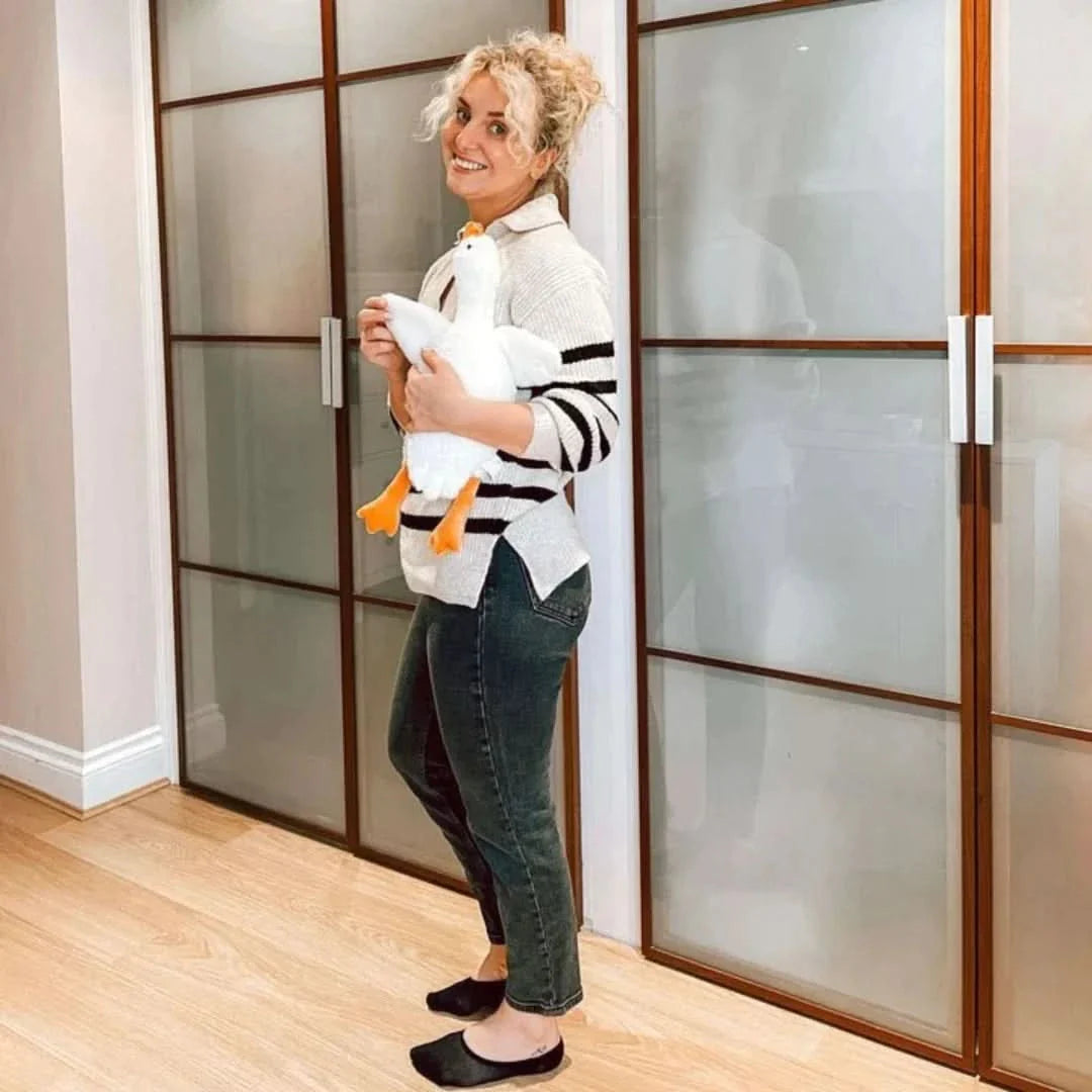 Knuffel-Gans™️ | Zacht & Knuffelvriend