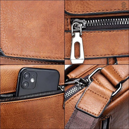 LuxuryLeather Schoudertas