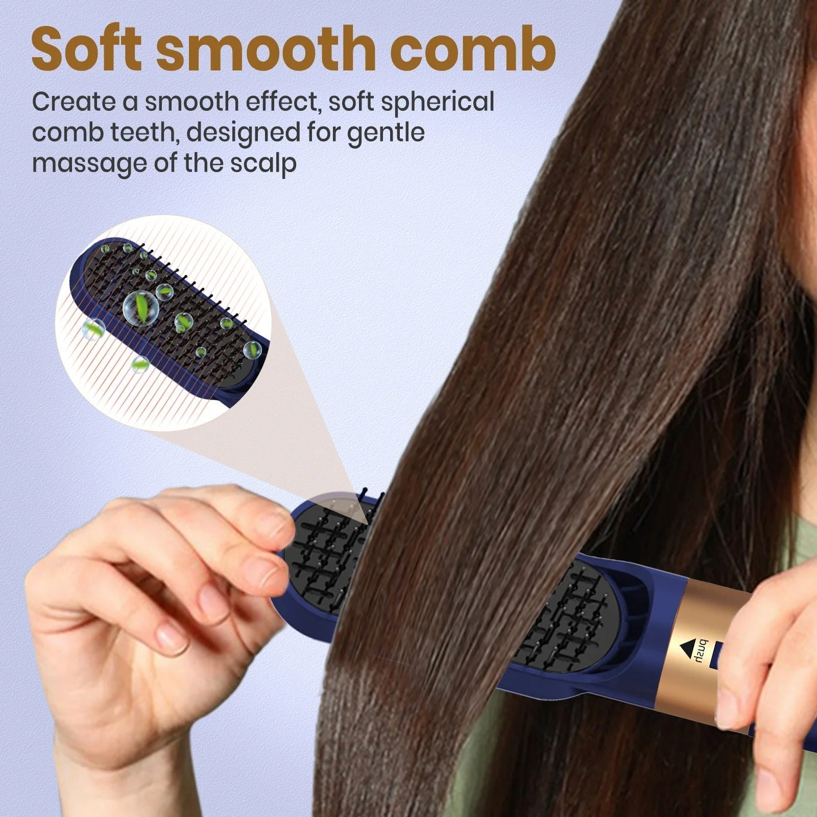 Glossify 5-in-1 Haarstyler | 1000W Föhnborstel met Ionentechnologie