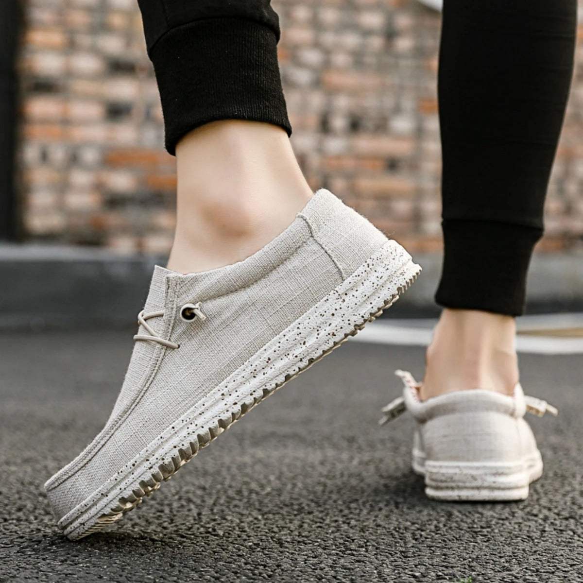 Moderne Heren Loafers met Textuur - Visconte