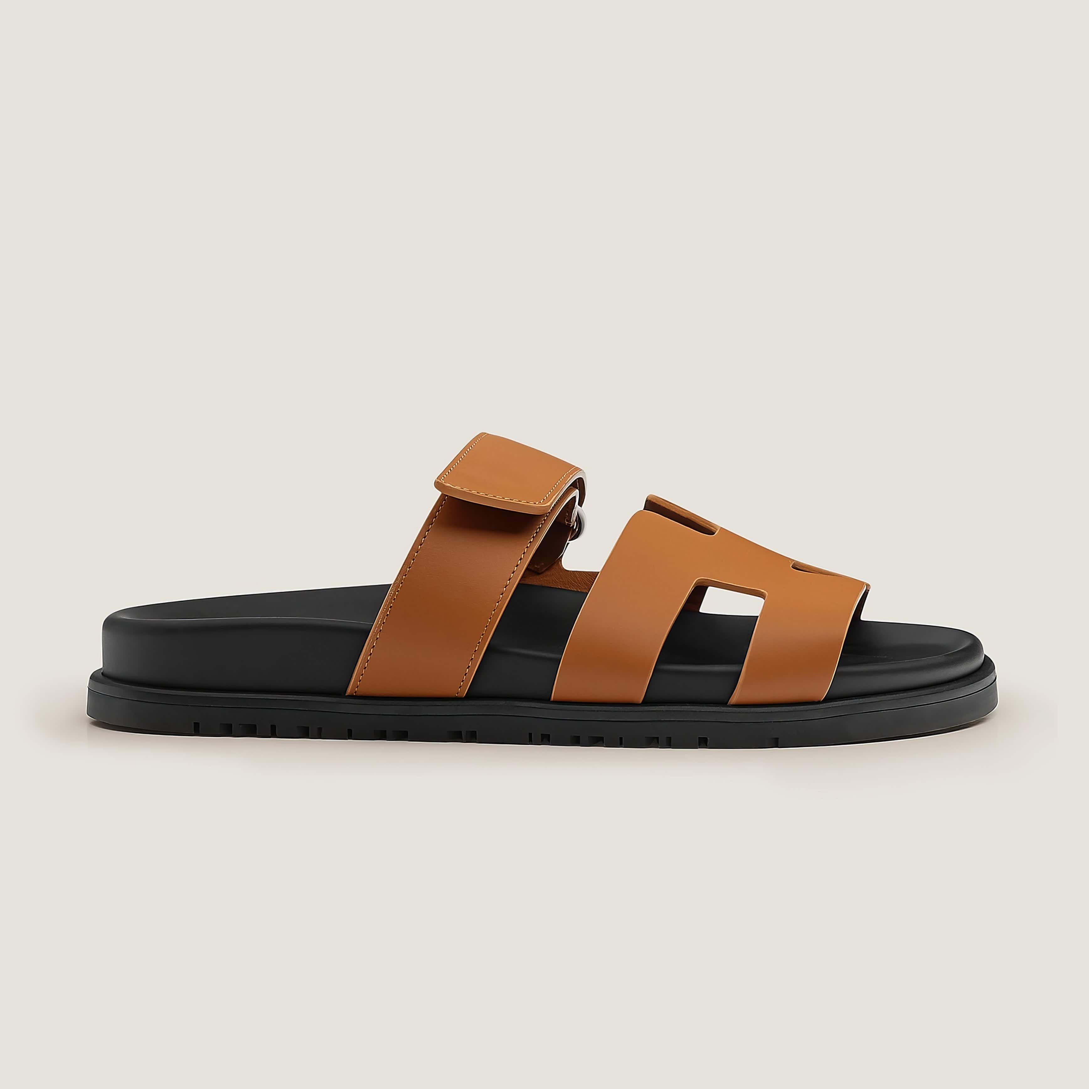 Heren Sandalen – Comfortabele Instappers met Stevige Zool en Luxe Uitstraling
