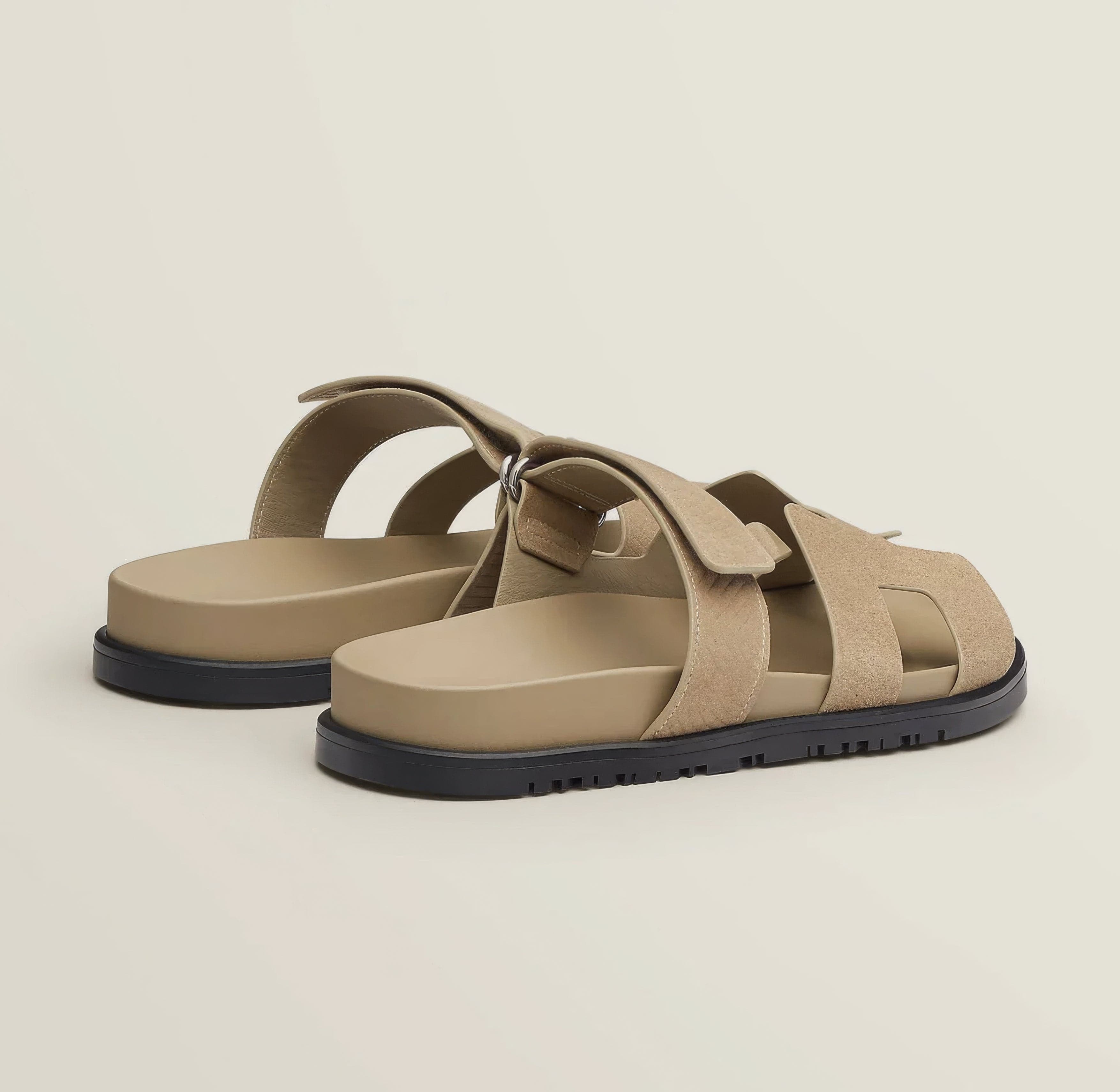 Heren Sandalen – Comfortabele Instappers met Stevige Zool en Luxe Uitstraling
