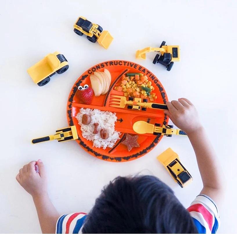 Digger™ Speels kinderservies - 3 varianten