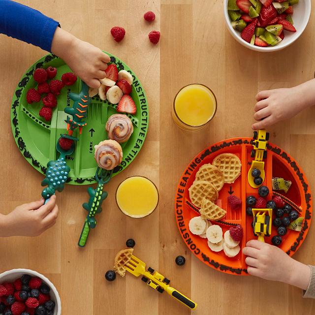 Digger™ Speels kinderservies - 3 varianten