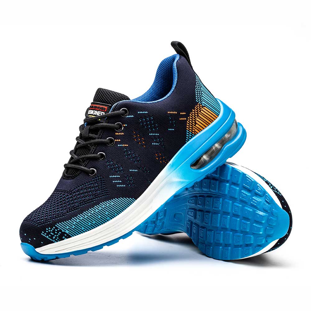 SafeSneakers Blue Air - Veiligheidsschoen sportschoen werkschoen kunstof stalen neus