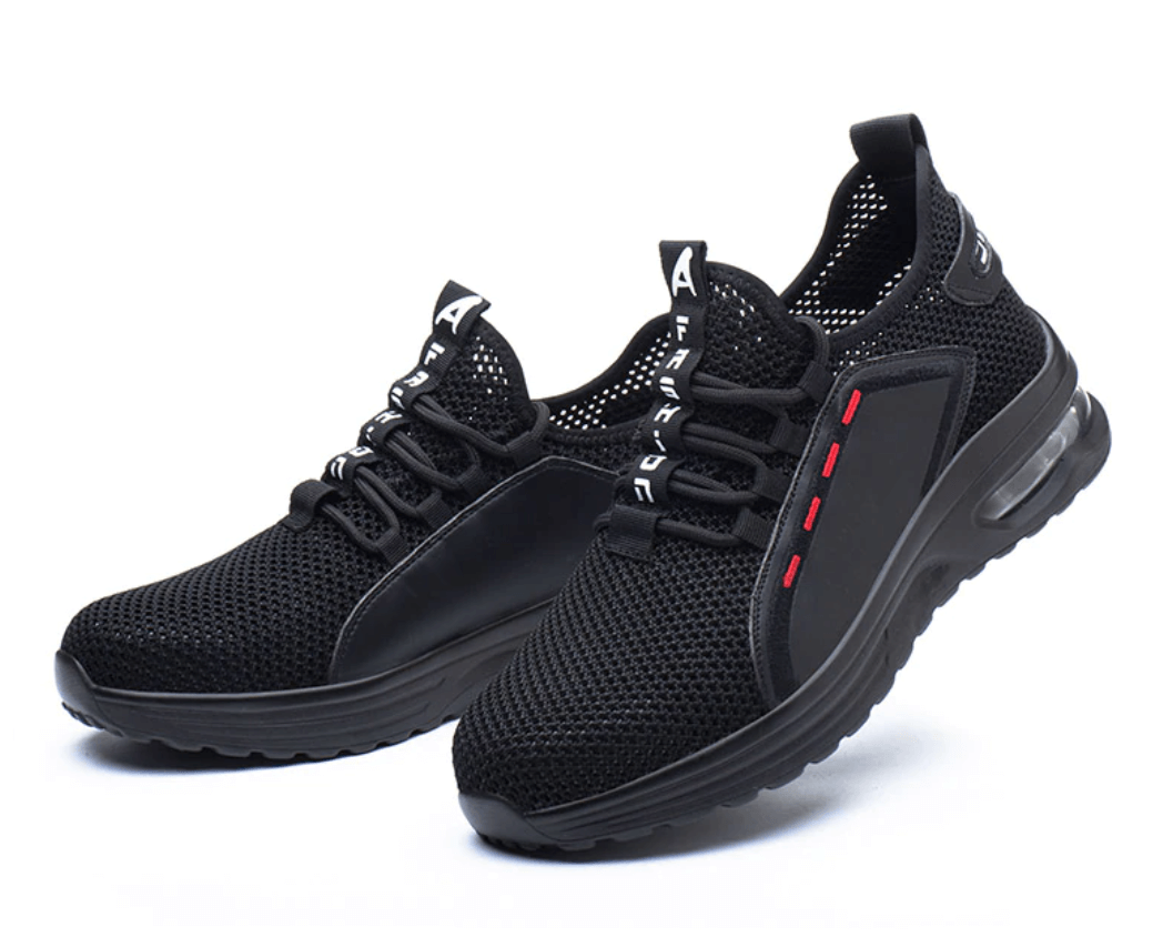 Heren Schoenen | Stalen Neus | Ademend Mesh | Slipvaste Zool | Lichtgewicht | Bescherming en Comfort | Moderne Stijl | Geschikt voor Industrieel Werk | Orthopedische Inlegzool | Duurzame Constructie