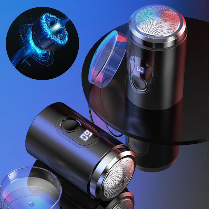 BestShaver™ | Mini Waterbestendig Digitale Scheerapparaat | Man/Vrouw/Unisex | Zwart/Blauw