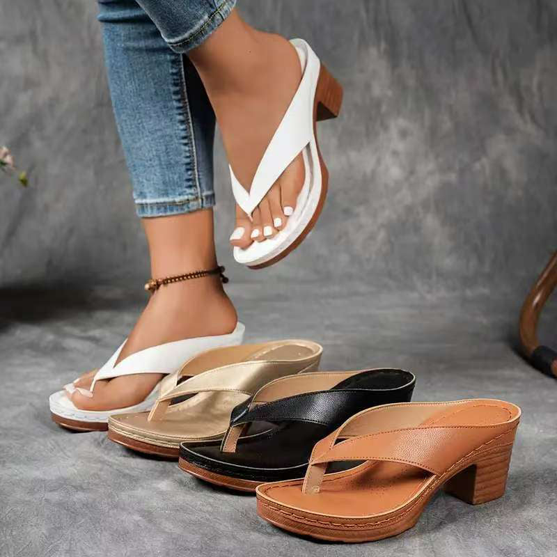 Sophia - Comfortabele en stijlvolle orthopedische sandalen met hoge hak