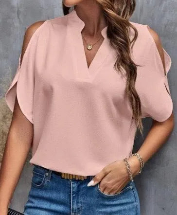 Chique Dames Top met Open Schouders - Visconte