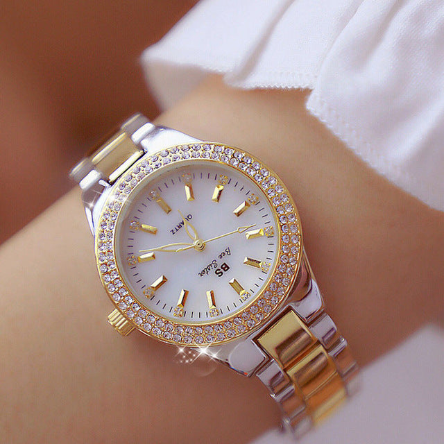Lyra - Elegante quartz horloge met schok- en waterbestendigheid